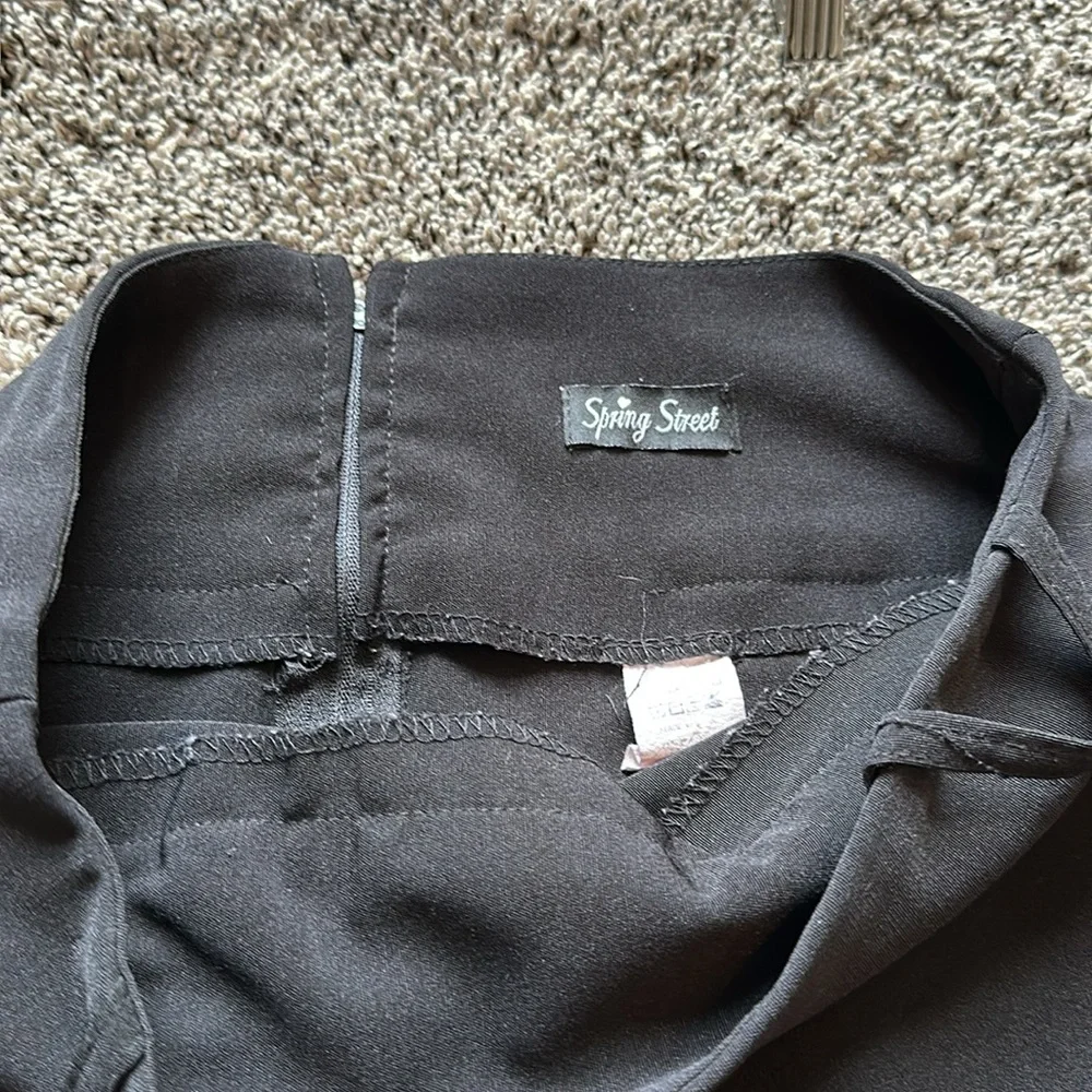 Spring Street Mid Rise Pencil Skirt - Picture 4 of 4
